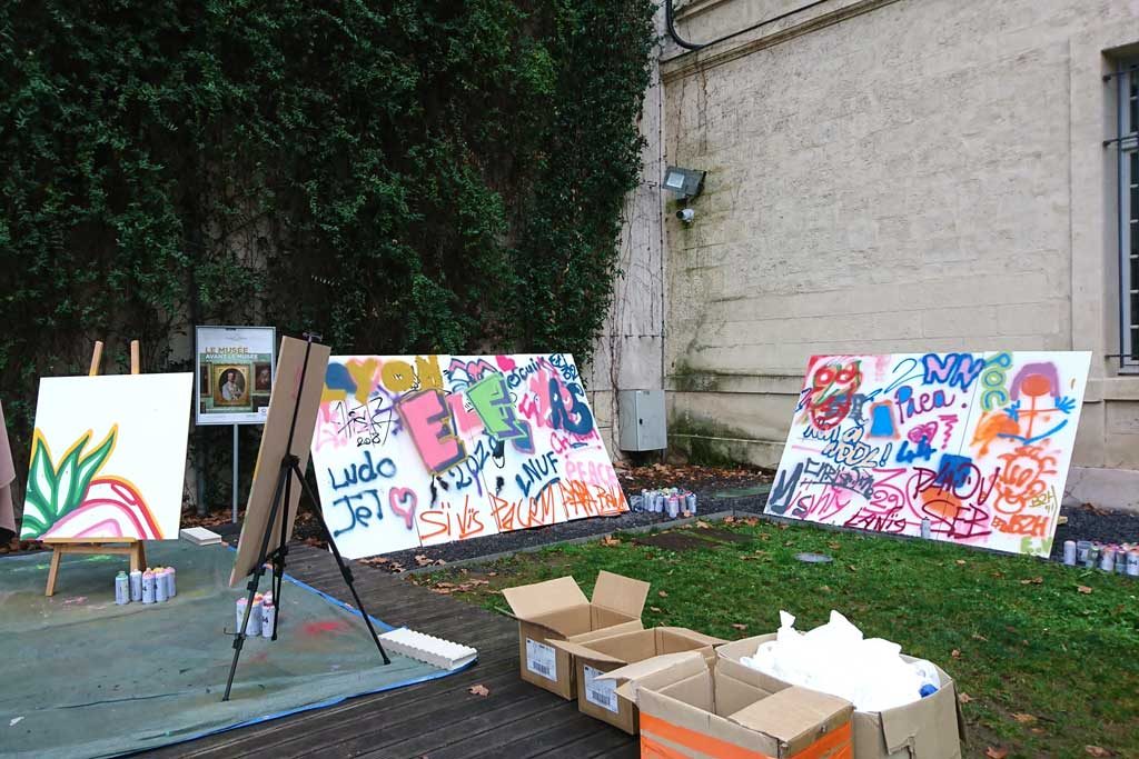 Team building graffiti Nestlé — photo 3