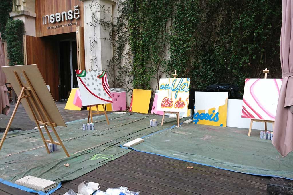 Team building graffiti Nestlé — photo 2
