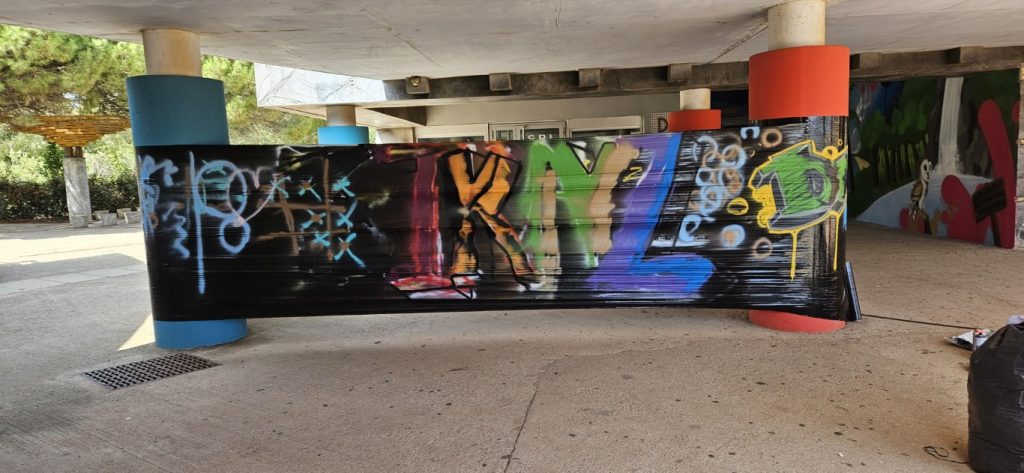 Atelier graffiti au collège d'Agde — photo 8