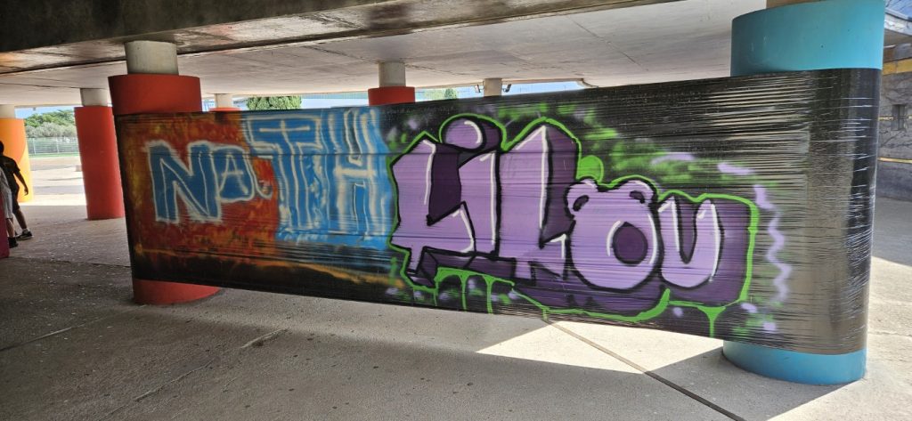 Atelier graffiti au collège d'Agde — photo 3