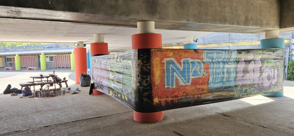 Atelier graffiti au collège d'Agde — photo 5
