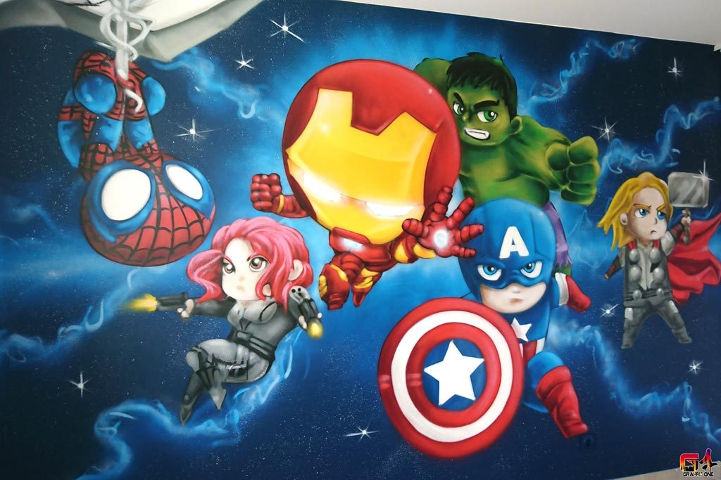 Chambre Baby Avengers — photo 3