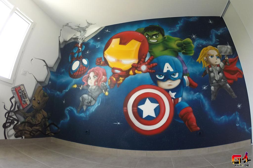 Chambre Baby Avengers — photo 10