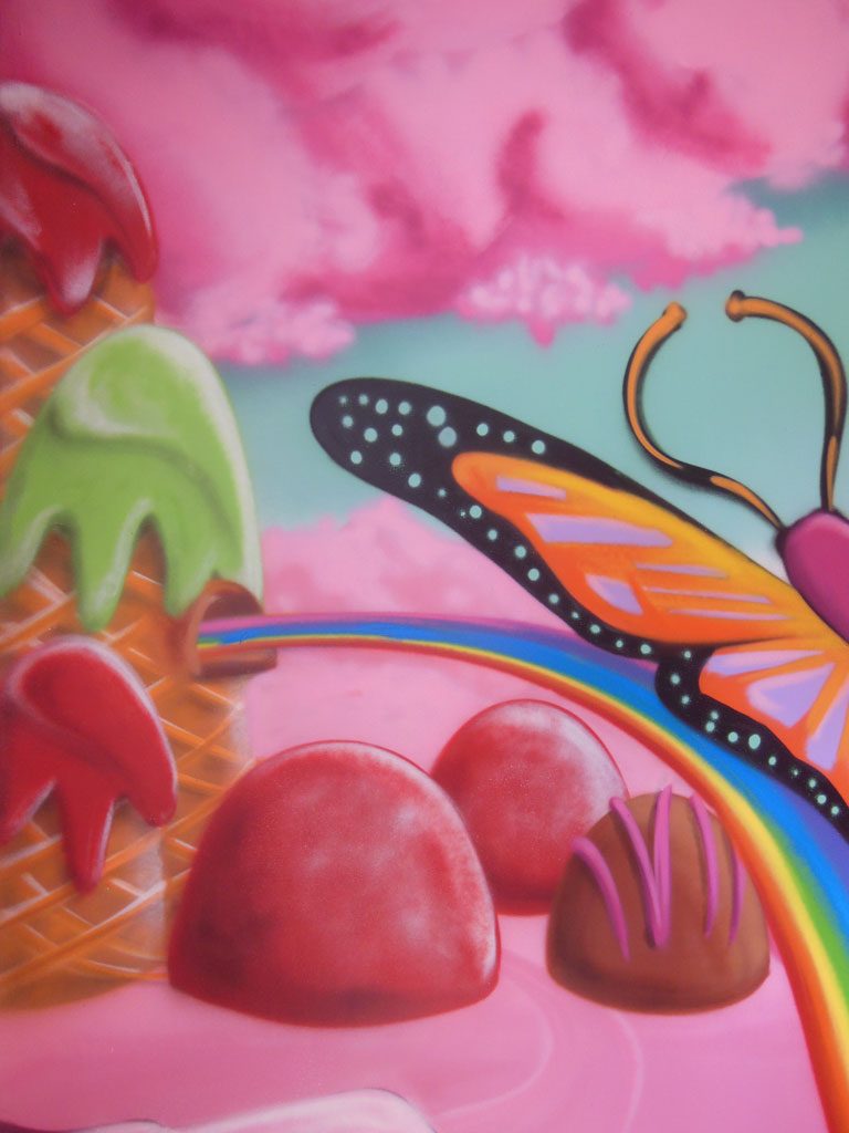 Chambre bonbons arc-en-ciel — photo 4