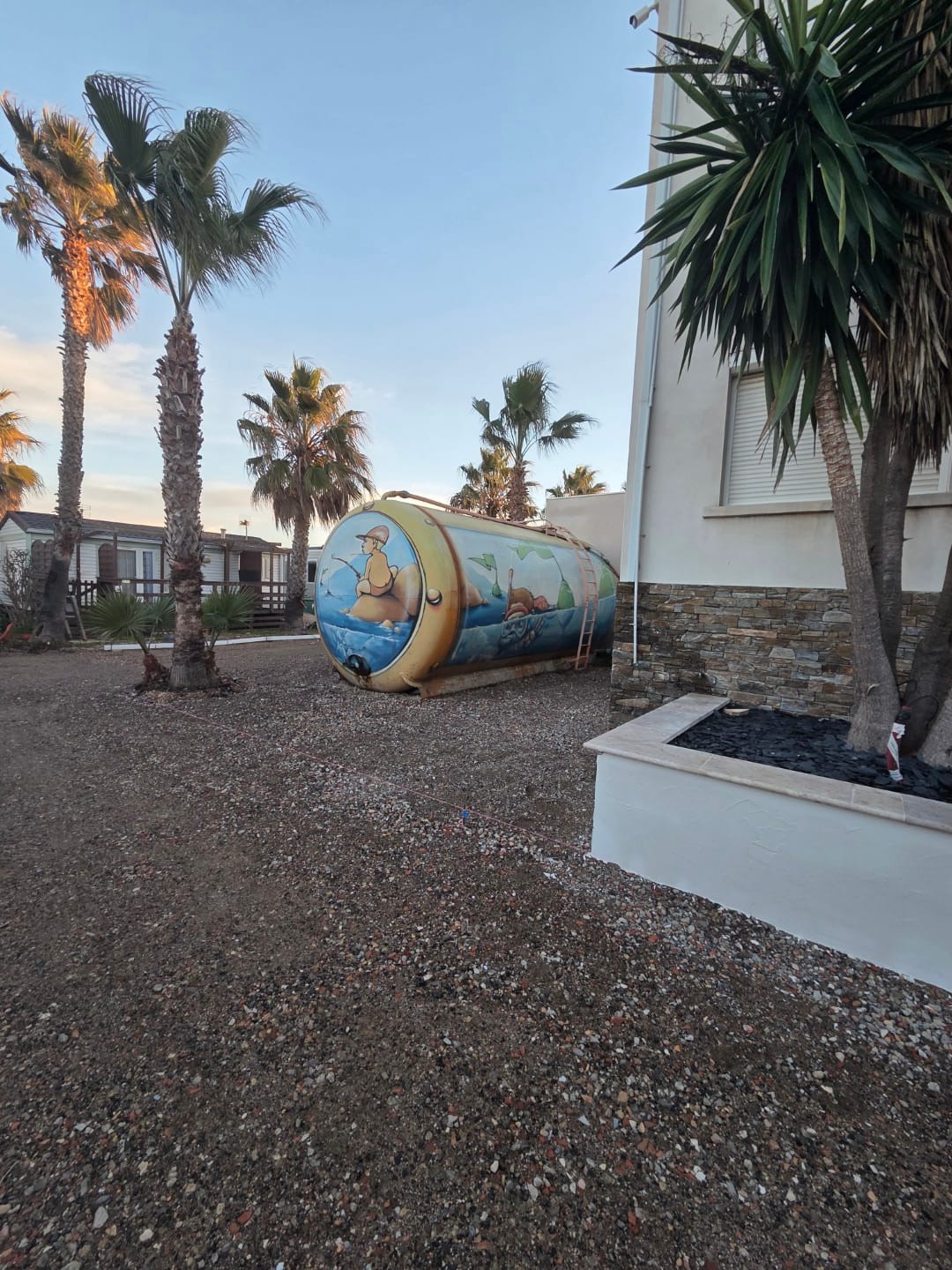 La cuve d'eau du Camping Bleu Marine — photo 3