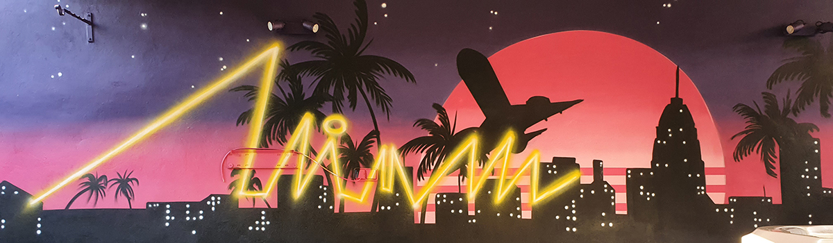 Déco graffiti Miami