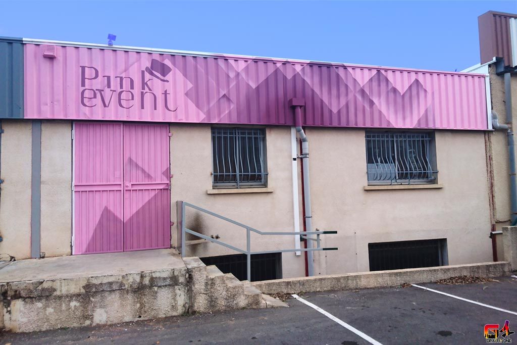 Fresque murale Pink Event — photo 5