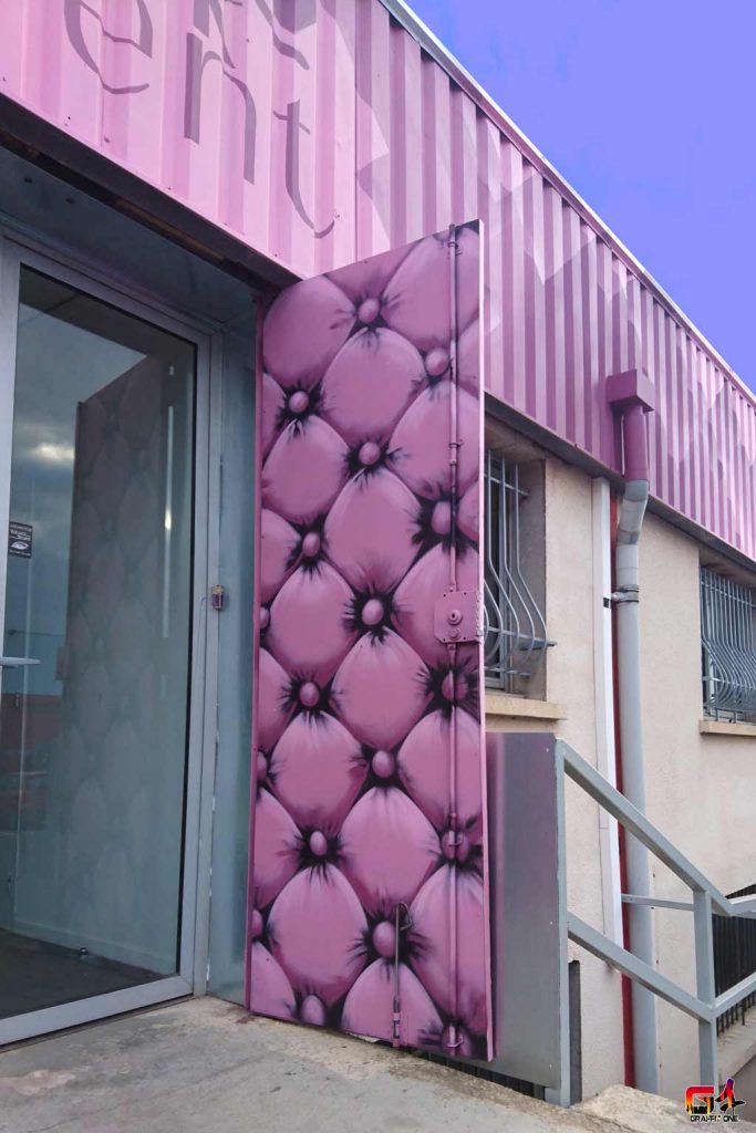 Fresque murale Pink Event — photo 4