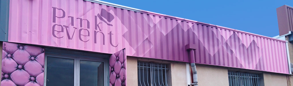Fresque murale Pink Event