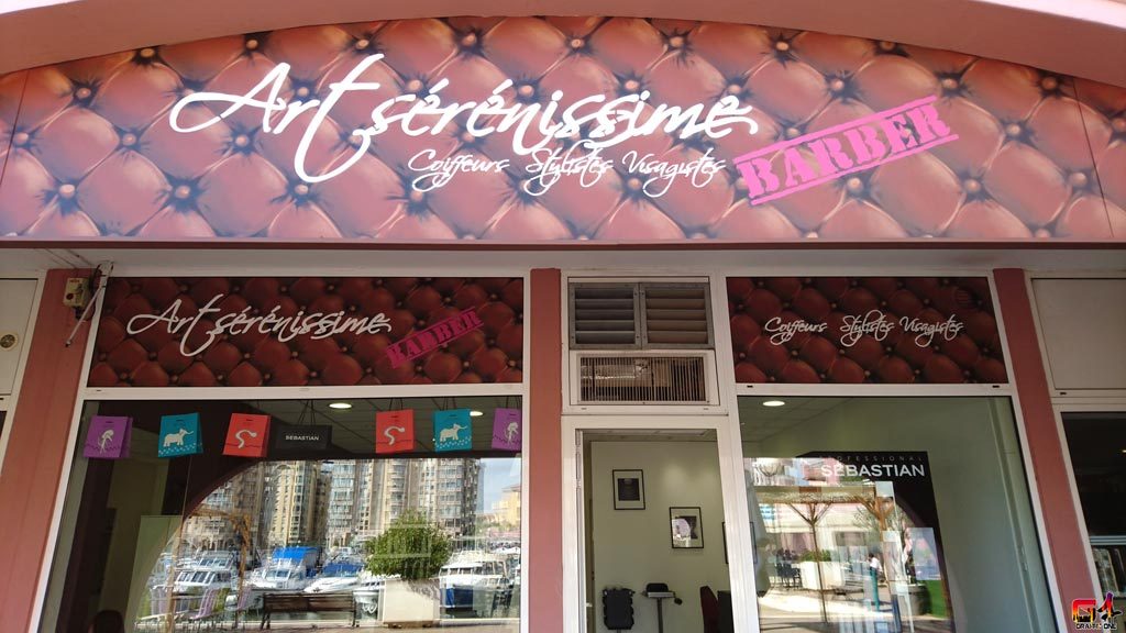 Enseigne Art Sérénissime Barber — photo 5