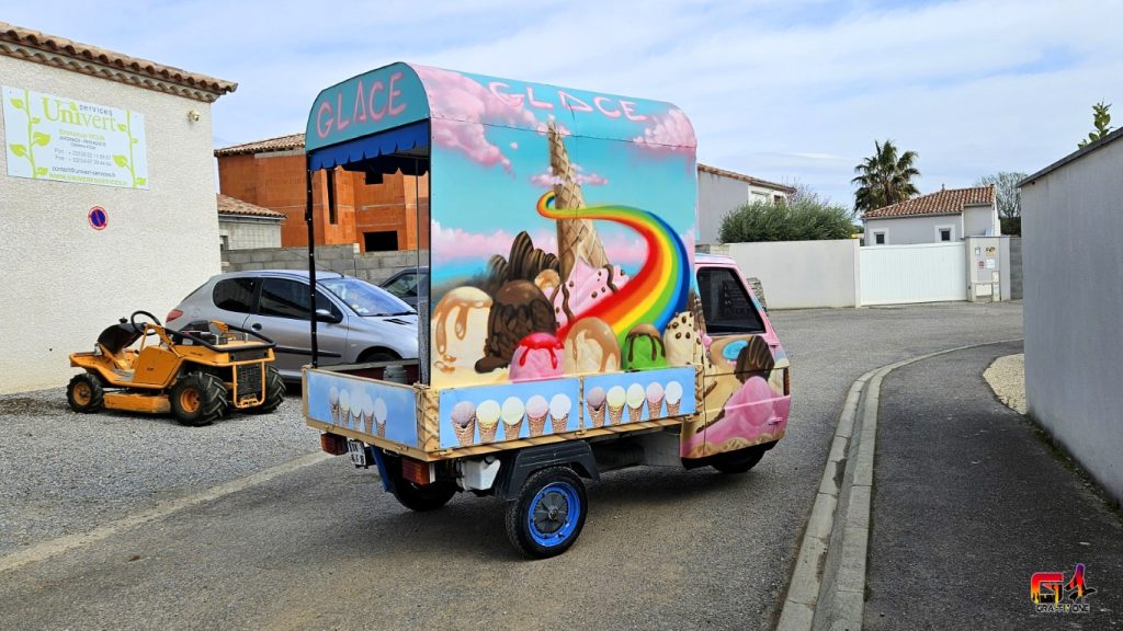 Fresque camion glacier — photo 4