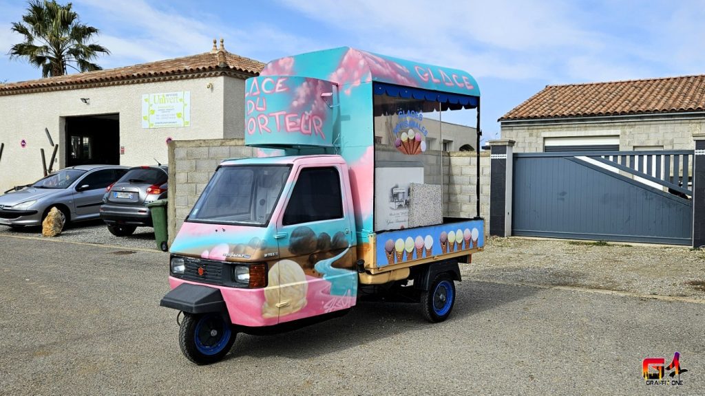 Fresque camion glacier — photo 3
