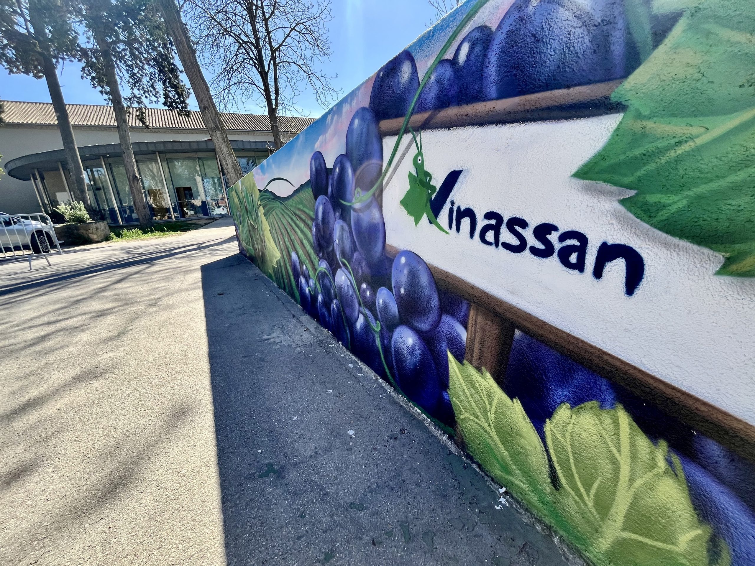 Fresque murale artistique — Vinassan — photo 2