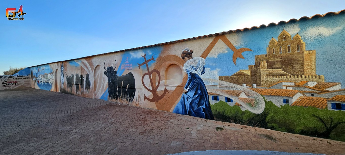 Fresque murale en Camargue — photo 6