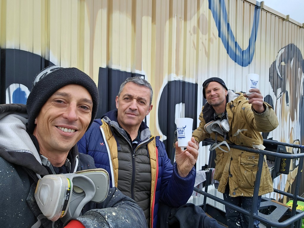 Fresque murale monumentale à Laissac-Sévérac-l'Église — photo 8