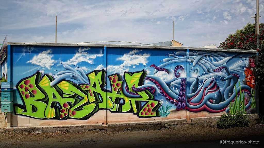 La fresque du Beach Bazaar — photo 5