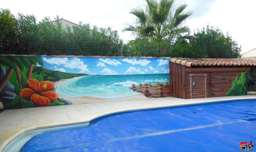 La plage et son hibiscus — photo 4