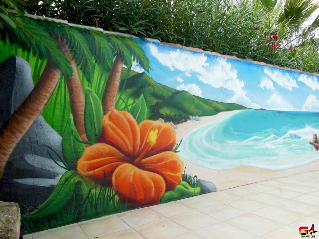 La plage et son hibiscus — photo 2