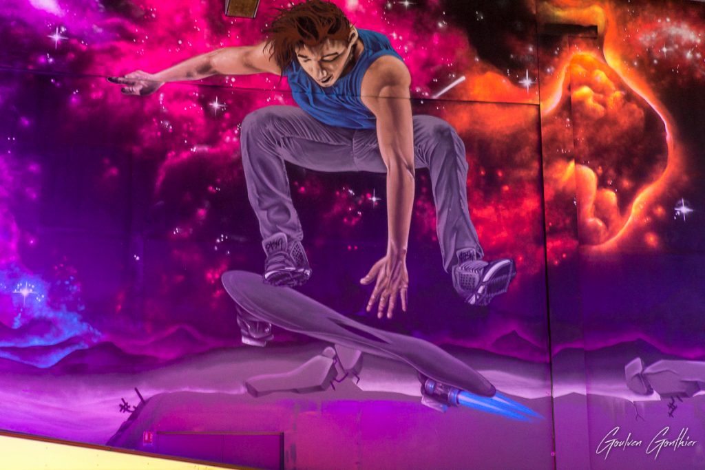 Patinoire Végapolis — fresque 500 m² — photo 3