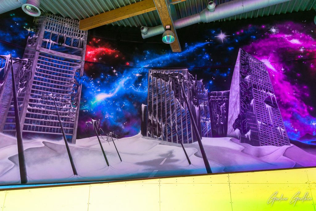 Patinoire Végapolis — fresque 500 m² — photo 9