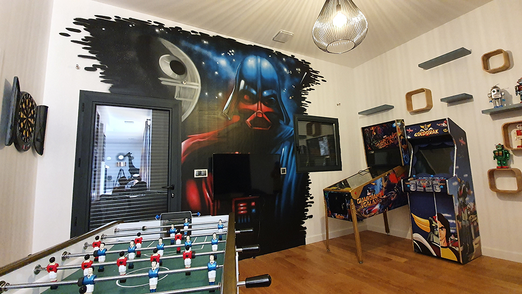 Salle de jeux Dark Vador