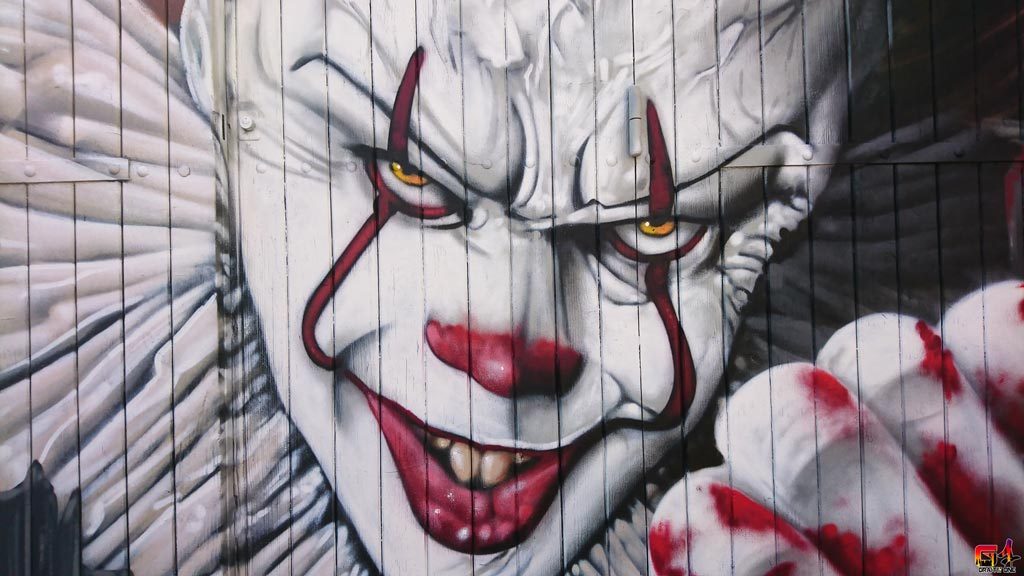 graffiti ça le clown
