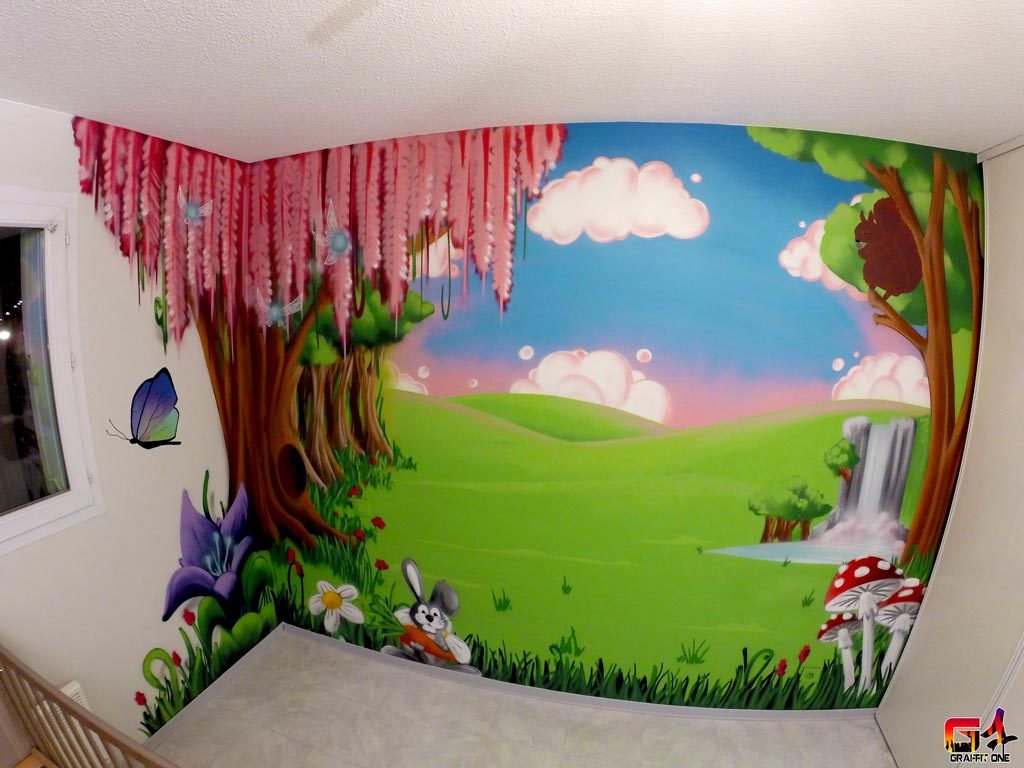 graffiti chambre enfant