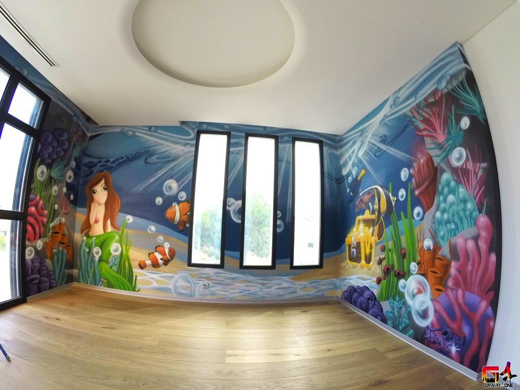 graffiti chambre enfant montpellier
